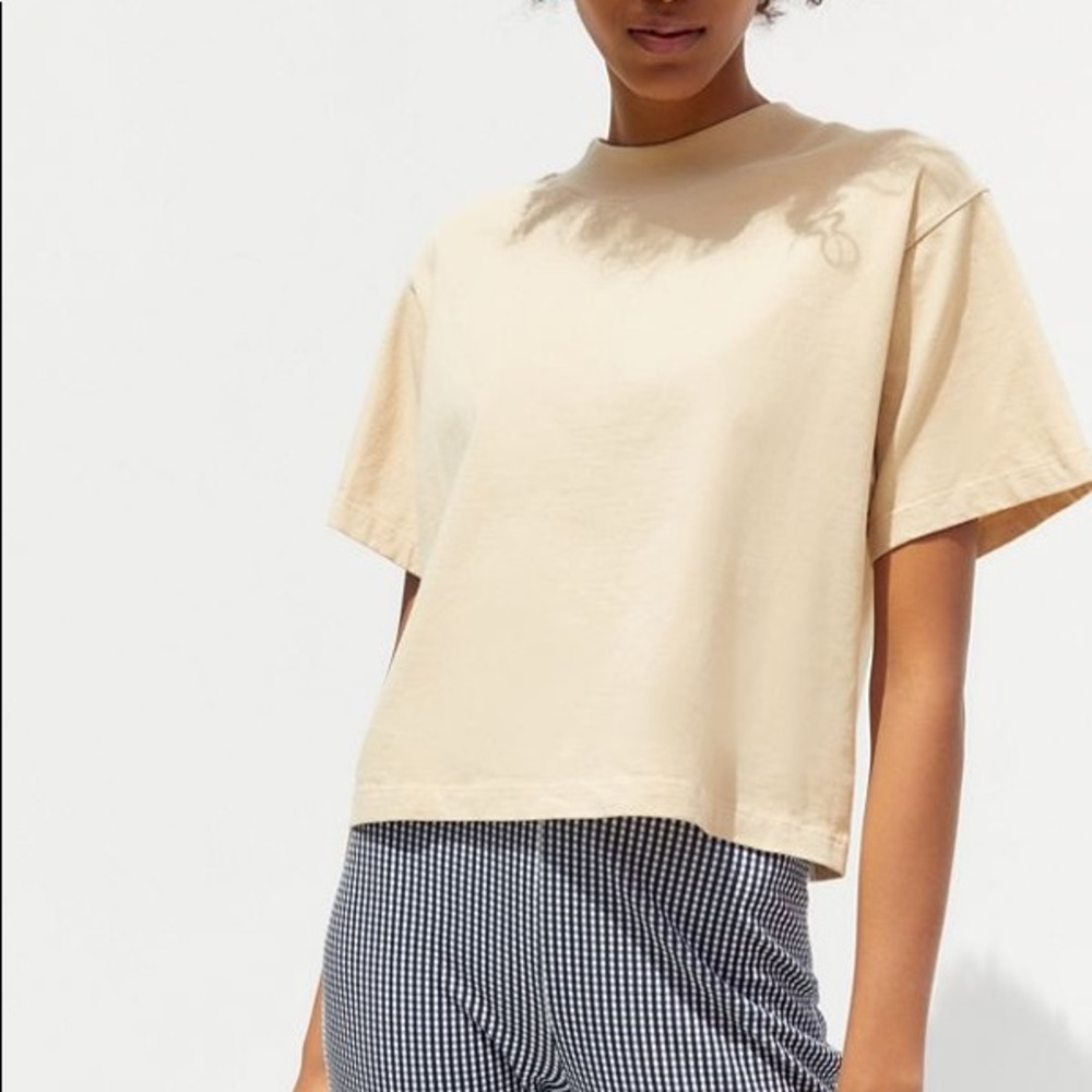 UO Remnants Mock Neck Tee